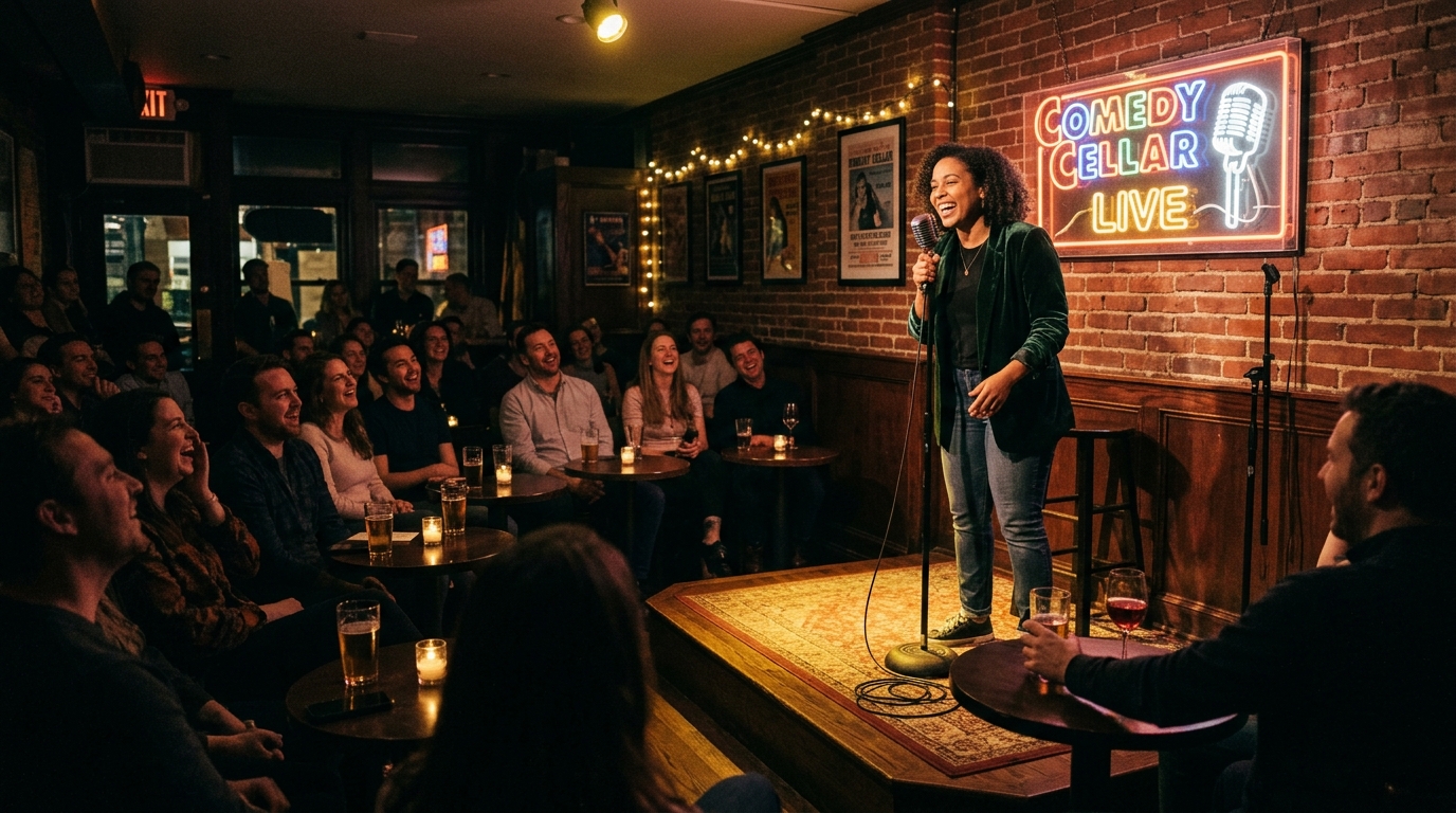 Running Sold-Out Stand-Up Comedy & Acoustic Gigs in Intimate Venues & Cafes